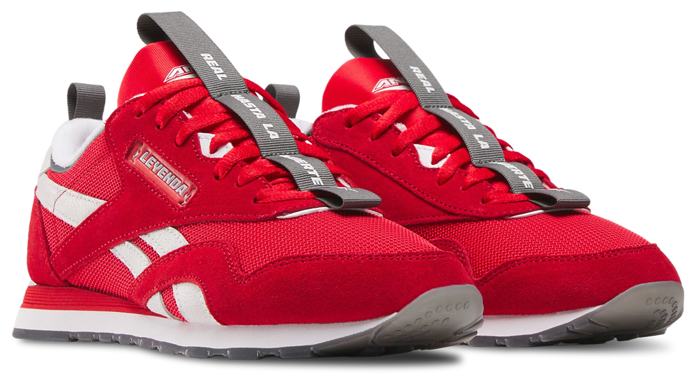 Reebok CL Nylon - Men's — Red/Red/White — view 2