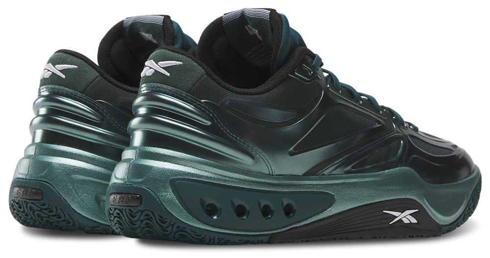Reebok Engine A - Men's — Metal Green/Black/Metal Green — view 3