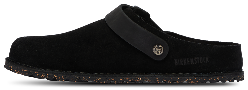 Birkenstock Lutry Premium Suede - Men's — Black — view 2