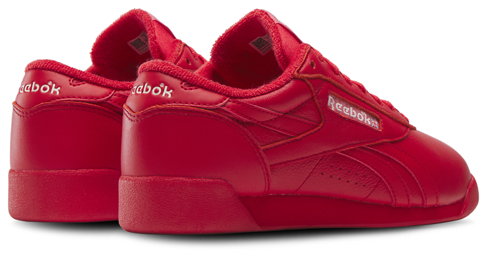 Reebok F/S LO - Women's — Vector Red/Vector Red/Vector Red — view 3