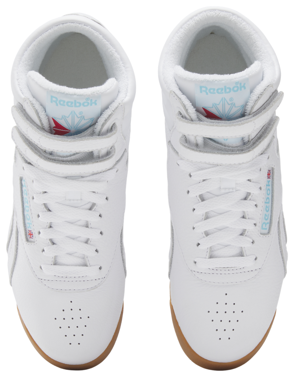 Reebok F/S HI - Women's — Blue/Footwear White/Gum — view 3