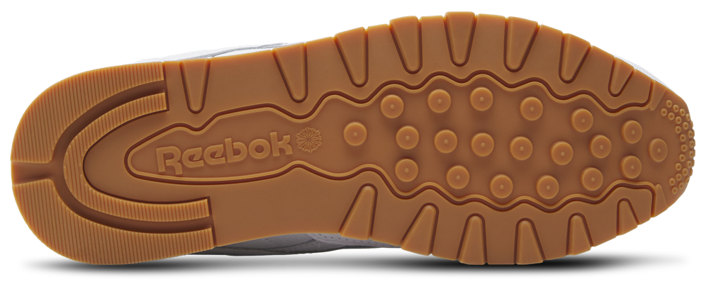 Reebok Classic Leather - Men's — Footwear White/Blue/Gum — view 5
