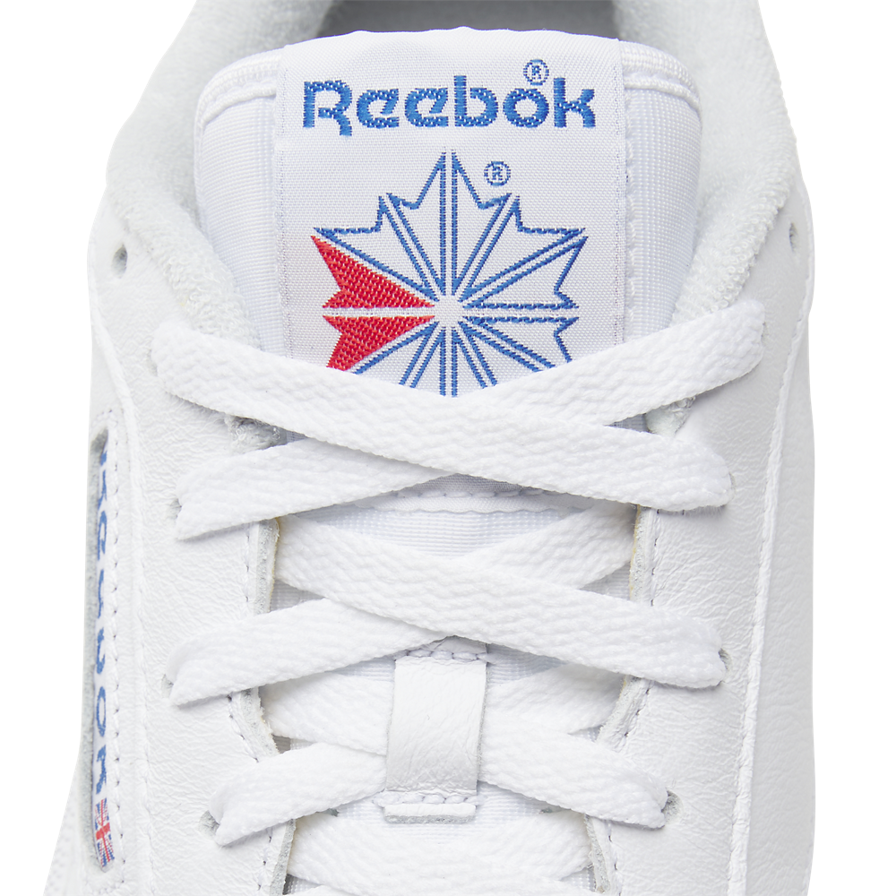 Reebok Club C 85 - Men's — Footwear White/Gum/Blue — view 6