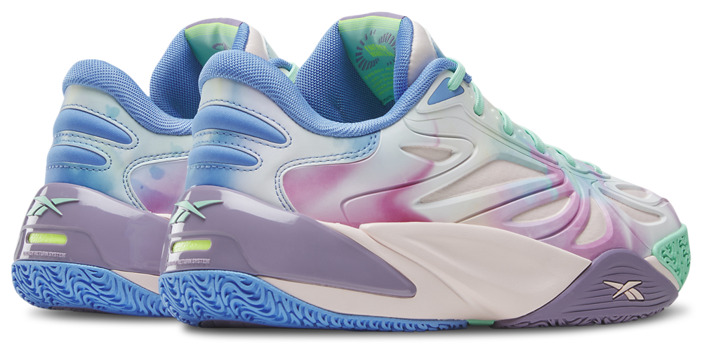 Reebok Angel Reese 1 - Men's — Atomic Aqua/Dream Purple — view 2