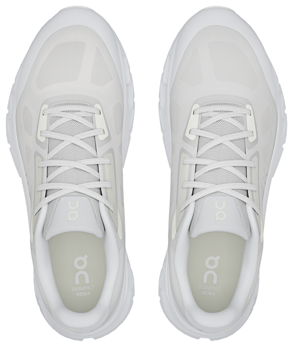 On Cloudtilt Remix - Men's — White/White/White — view 4
