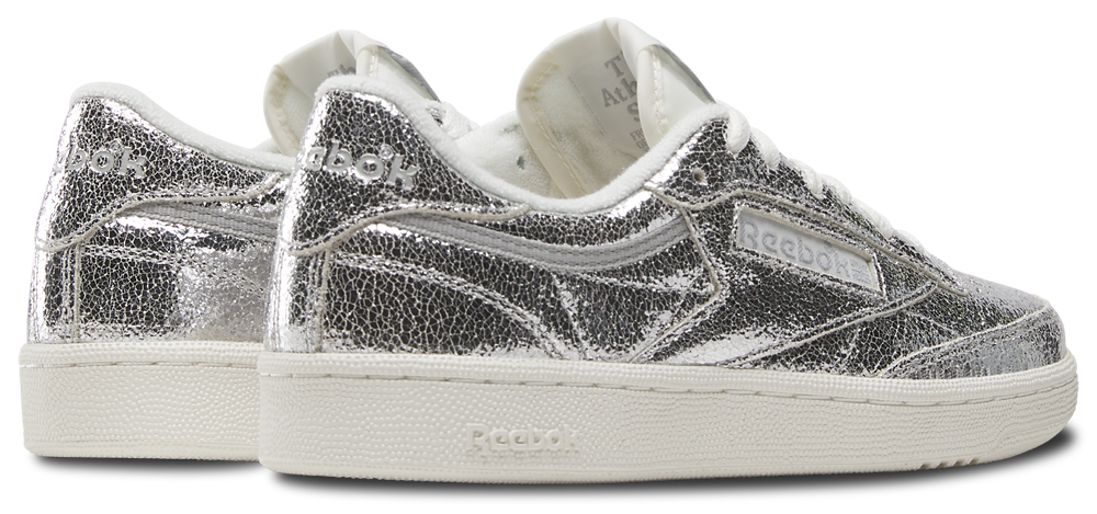 Reebok Club C 85 Vintage - Women's — Silver Metallic/Chalk/New Grey — view 2