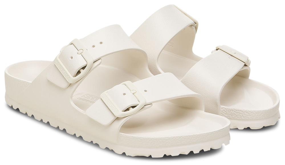 Birkenstock Arizona Essentials - Women's — Eggshell/Eggshell — view 2