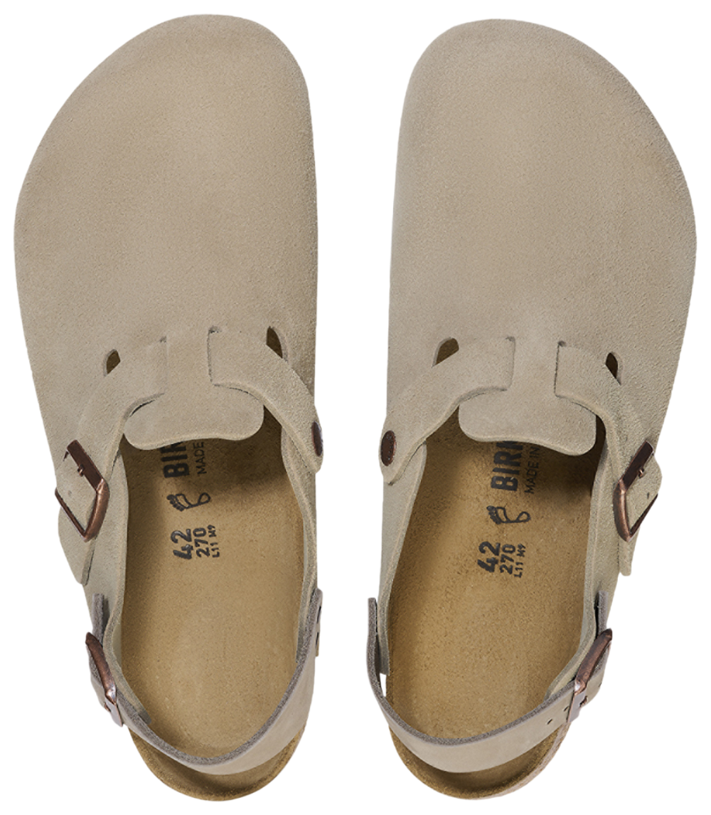 Birkenstock Tokio - Men's — Taupe Suede — view 2