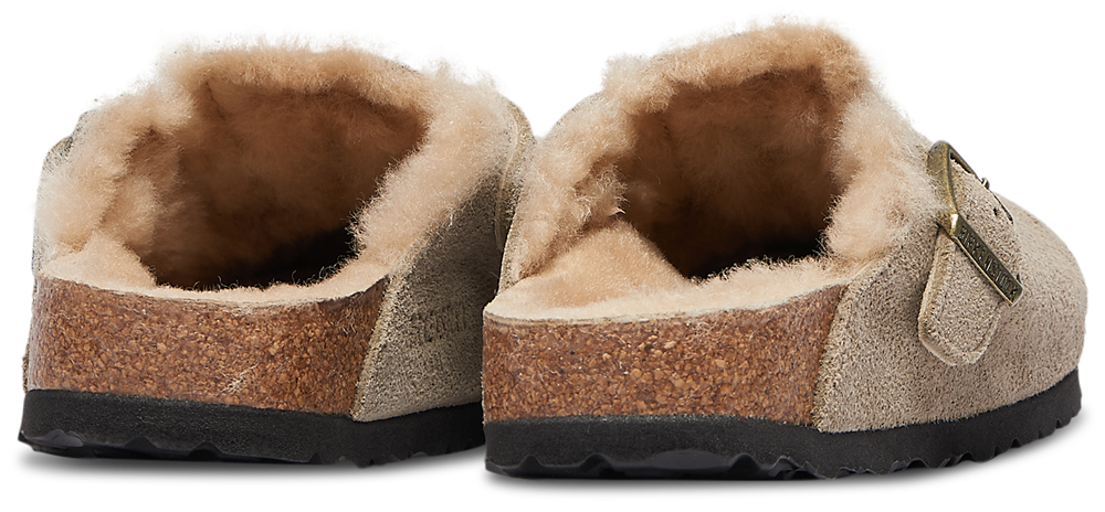 Birkenstock Boston Shearling - Women's — Taupe — view 3