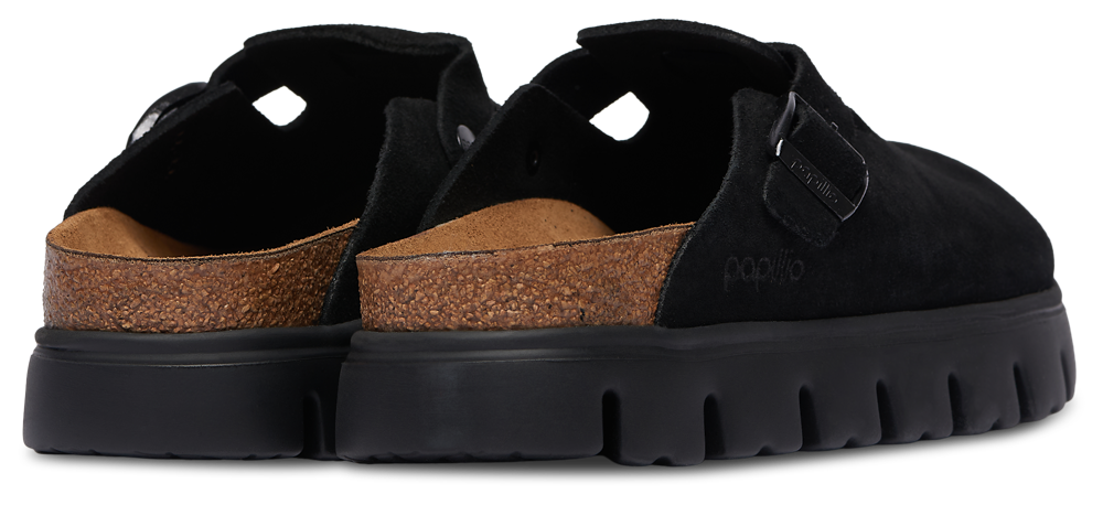 Birkenstock Boston Chunky - Women's — Black — view 3