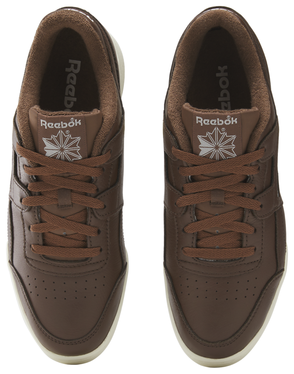 Reebok Workout Plus - Men's — Formal Brown/Chalk/Footwear White — view 3