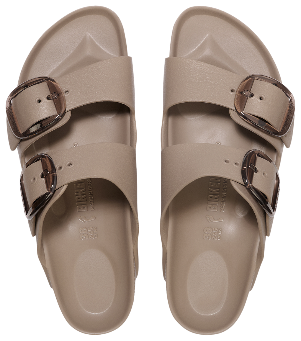 Birkenstock Arizona Big Buckle - Women's — Gray/Gray — view 2