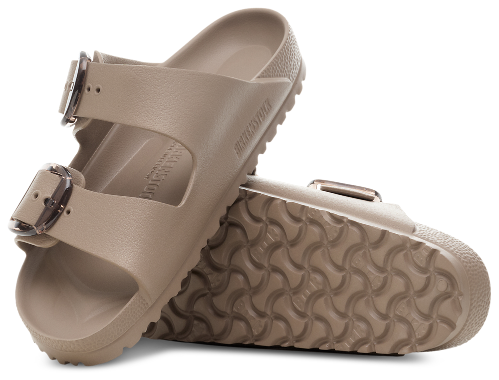 Birkenstock Arizona Big Buckle - Women's — Gray/Gray — view 3