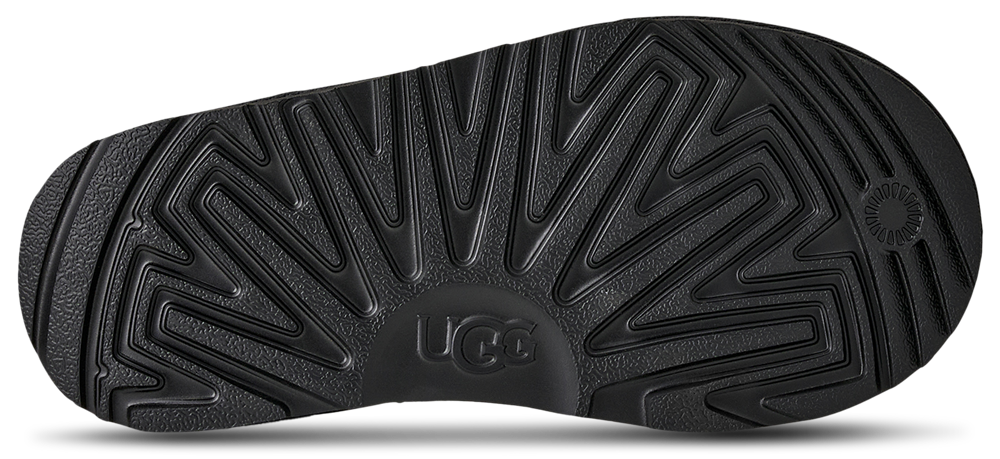 UGG Classic Slip-On - Girls' Grade School — Black — view 5