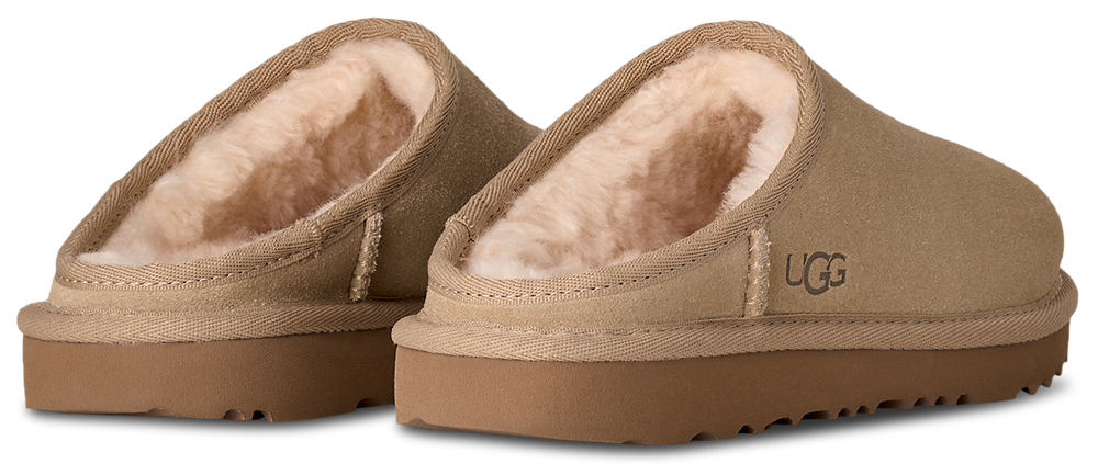 UGG Classic Slip-On - Girls' Grade School — Sand — view 3