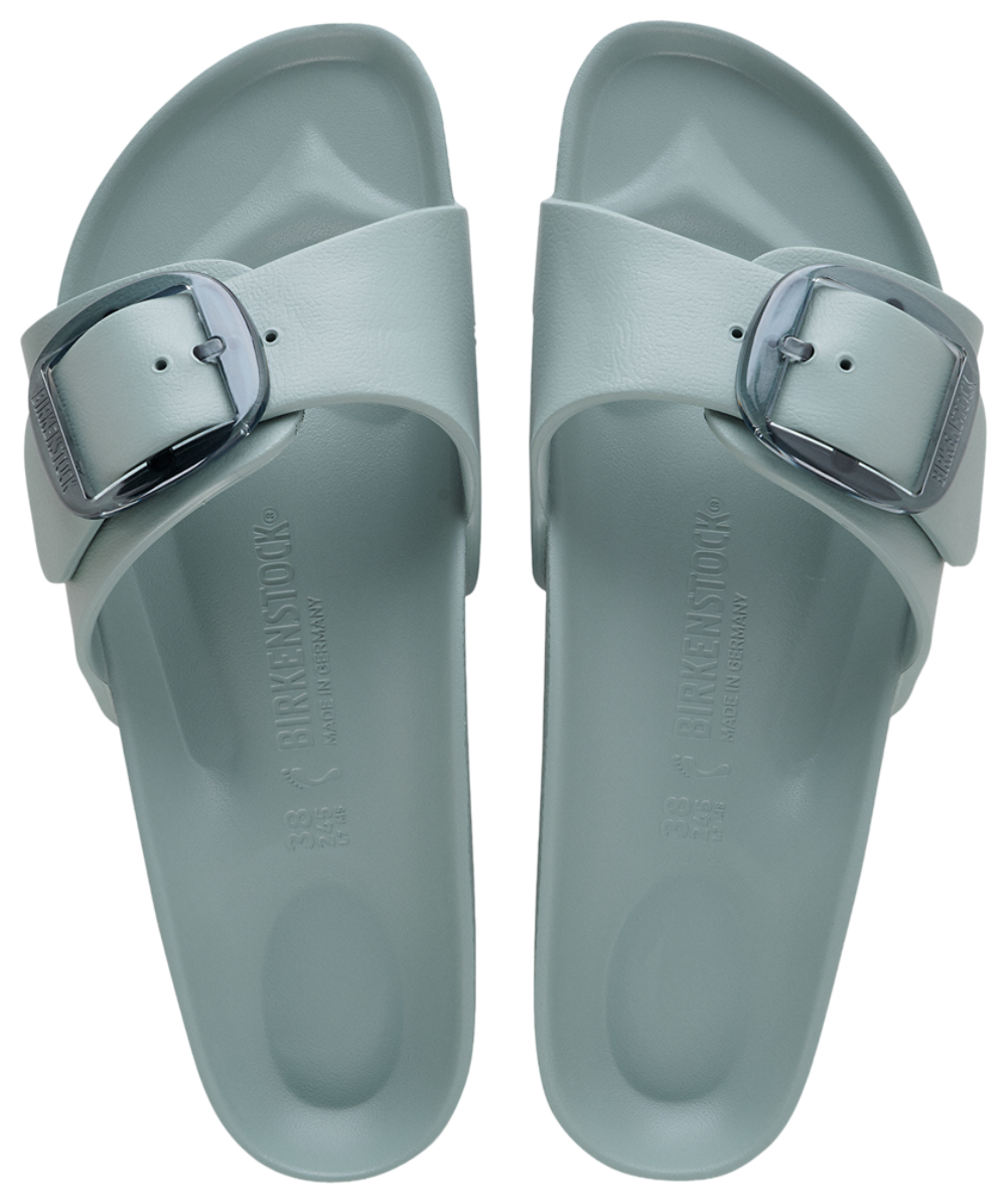 Birkenstock Madrid Big Buckle - Women's — Green/Green — view 2