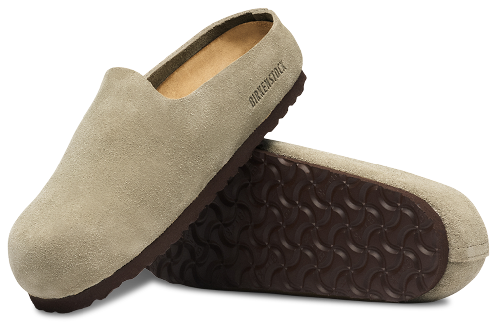 Birkenstock Amsterdam Wrapped - Men's — Taupe/Taupe — view 3