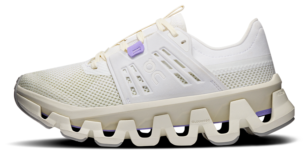 On Cloudswift Amp - Women's — Ghost/Ivory — view 2