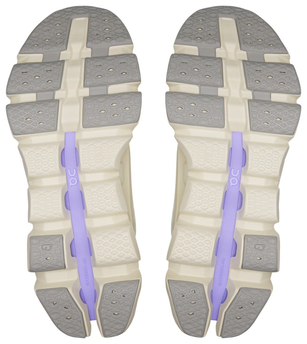 On Cloudswift Amp - Women's — Ghost/Ivory — view 5