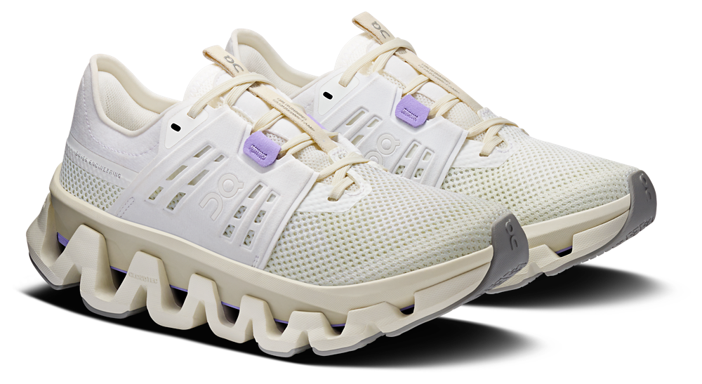 On Cloudswift Amp - Women's — Ghost/Ivory — view 6