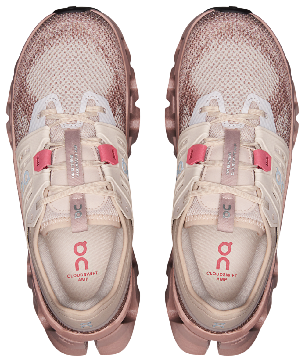On Cloudswift Amp - Women's — Pearl/Biscuit — view 4