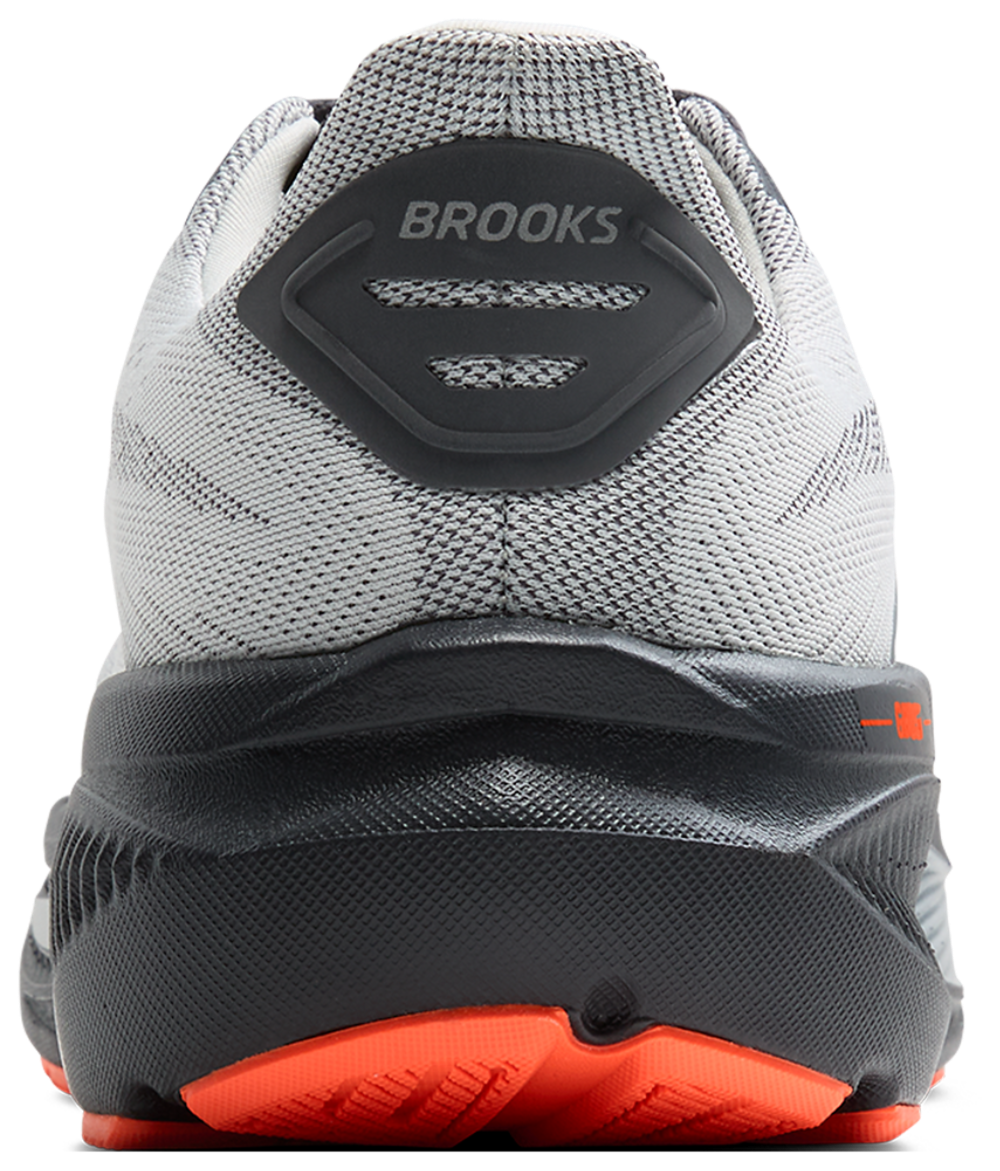 Brooks Ghost 17 - Men's — Orange/Oyster/Black — view 3