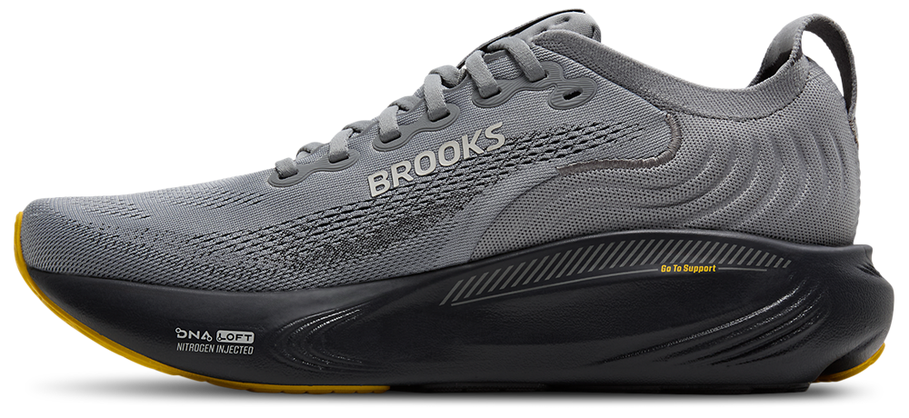 Brooks Adrenaline GTS 25 - Men's — Primer Grey/Ebony — view 2