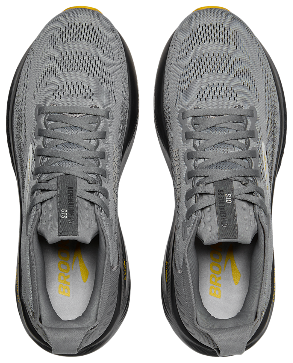 Brooks Adrenaline GTS 25 - Men's — Primer Grey/Ebony — view 4