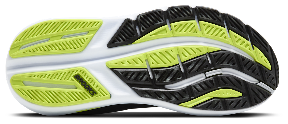 Brooks Ghost Max 3 - Men's — Acid Lime/Navy/Black — view 5