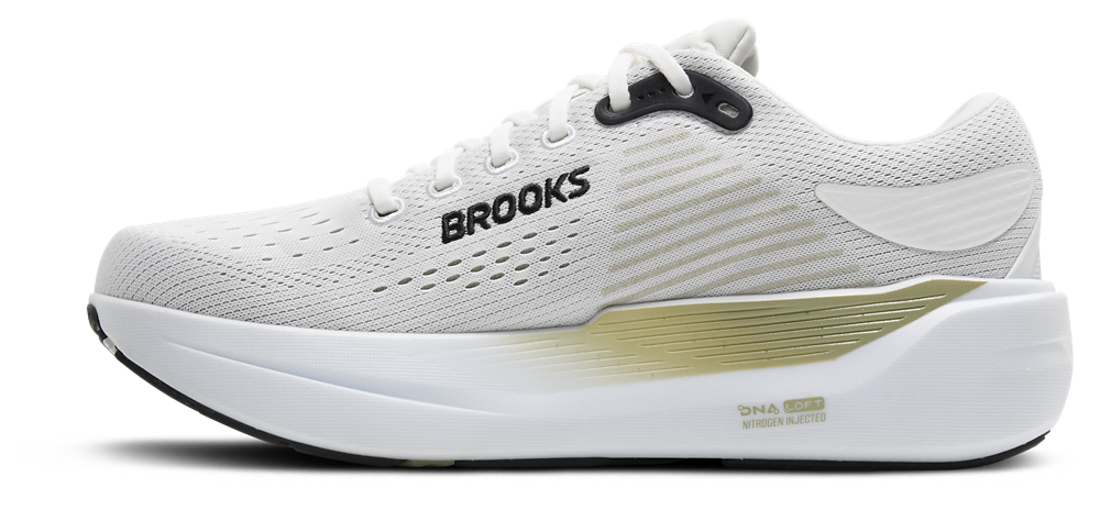 Brooks Ghost Max 3 - Men's — Bright White/Tea/Black — view 2