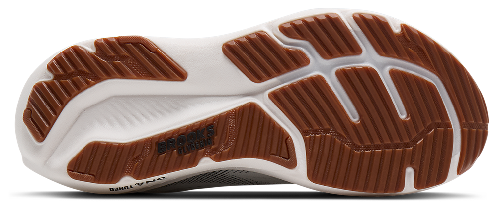 Brooks Glycerin 23 - Men's — White/Black/Biscuit — view 5