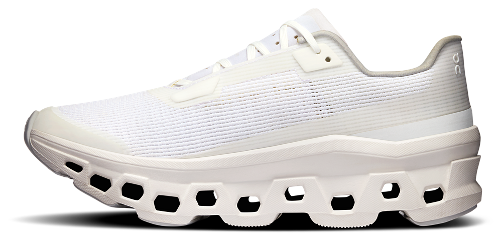 On Cloudmonster Void - Women's — White/White — view 2