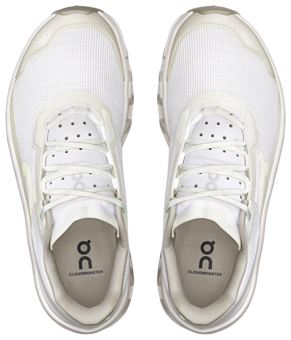 On Cloudmonster Void - Women's — White/White — view 4