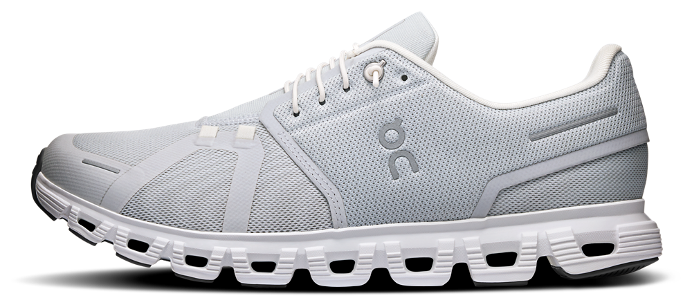 On Cloud 6 - Men's — Grey/White — view 2