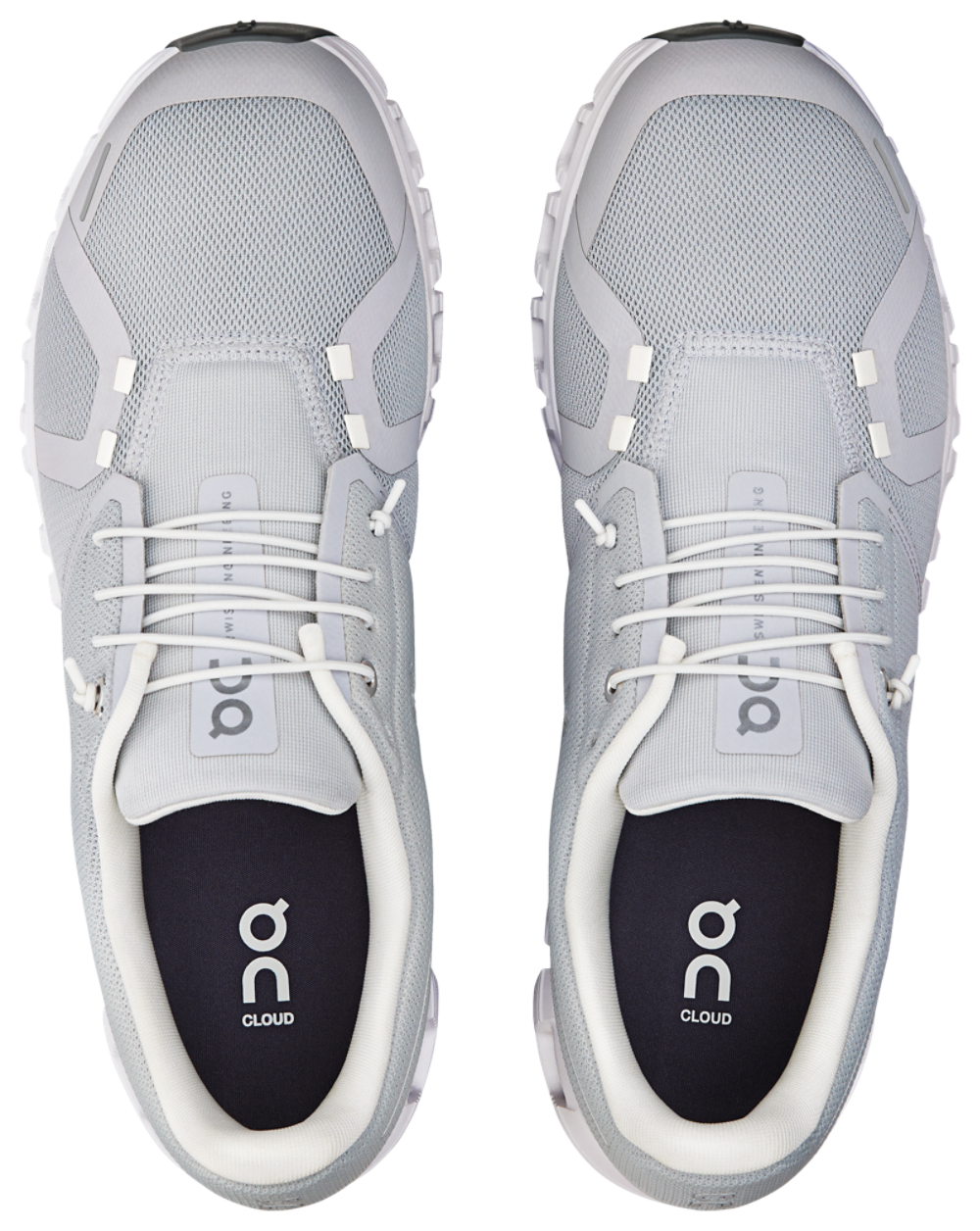 On Cloud 6 - Men's — Grey/White — view 4