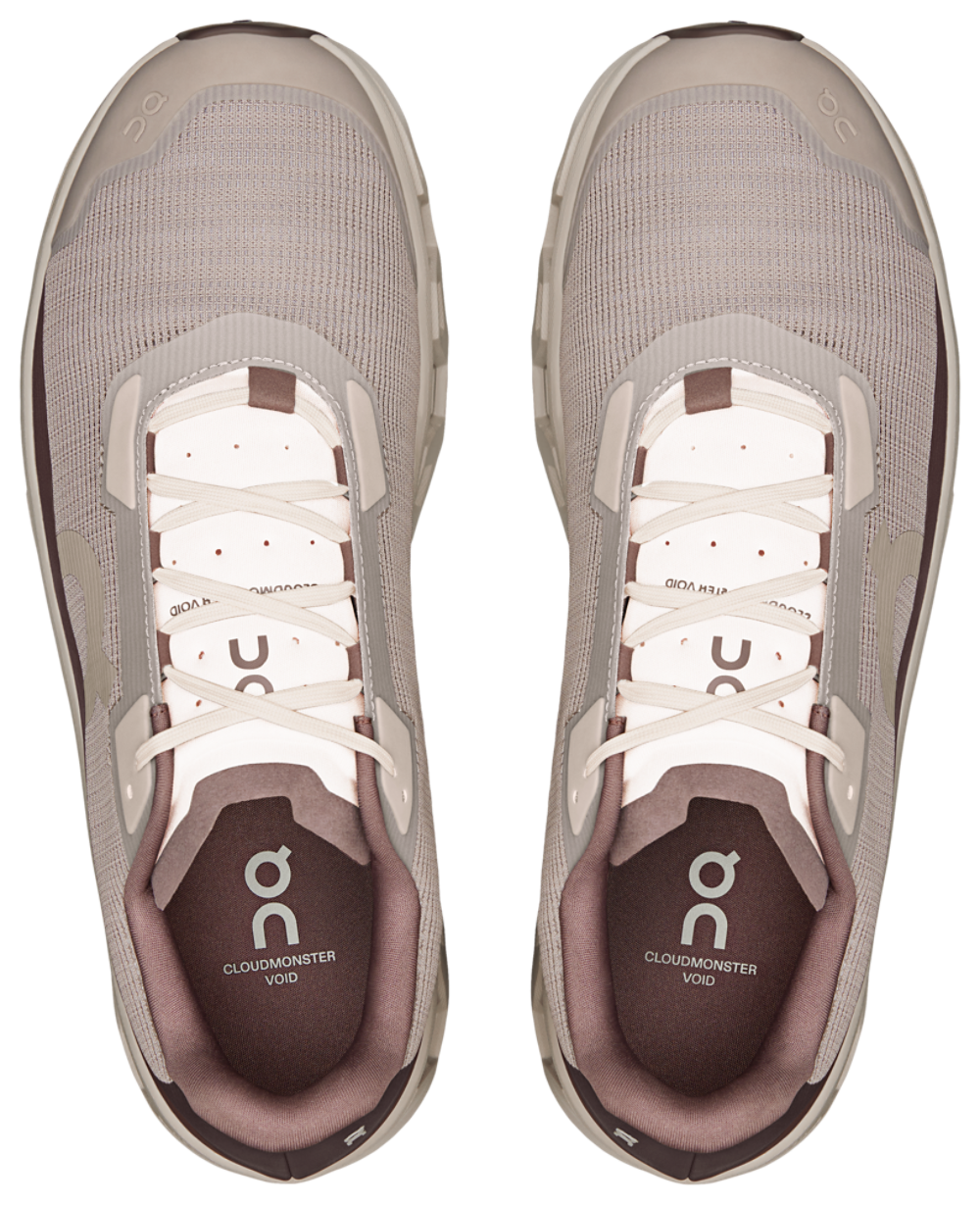On Cloudmonster Void - Men's — Fog/Pearl — view 4