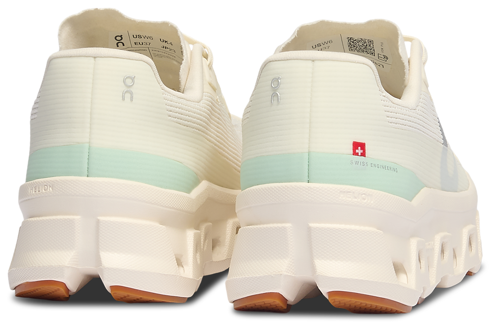 On Cloudmonster Void - Women's — White/Ivory — view 3