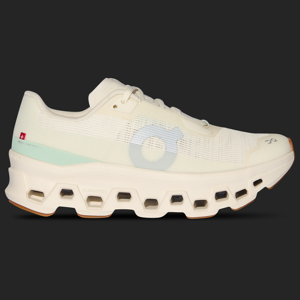 On Cloudmonster Void - Women's — White/Ivory — view 6
