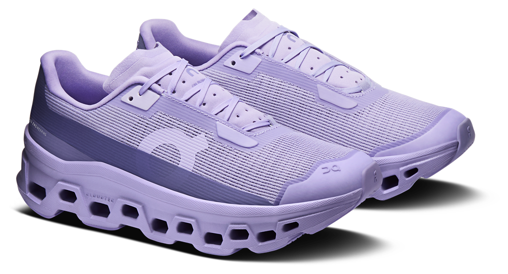On Cloudmonster Void - Women's — Purple/Purple — view 6