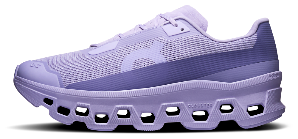 On Cloudmonster Void - Women's — Purple/Purple — view 8