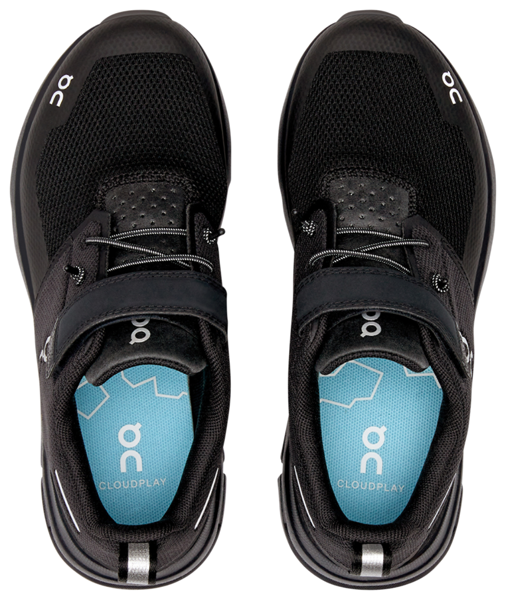 On Cloud Play - Boys' Preschool — All Black/Black — view 4