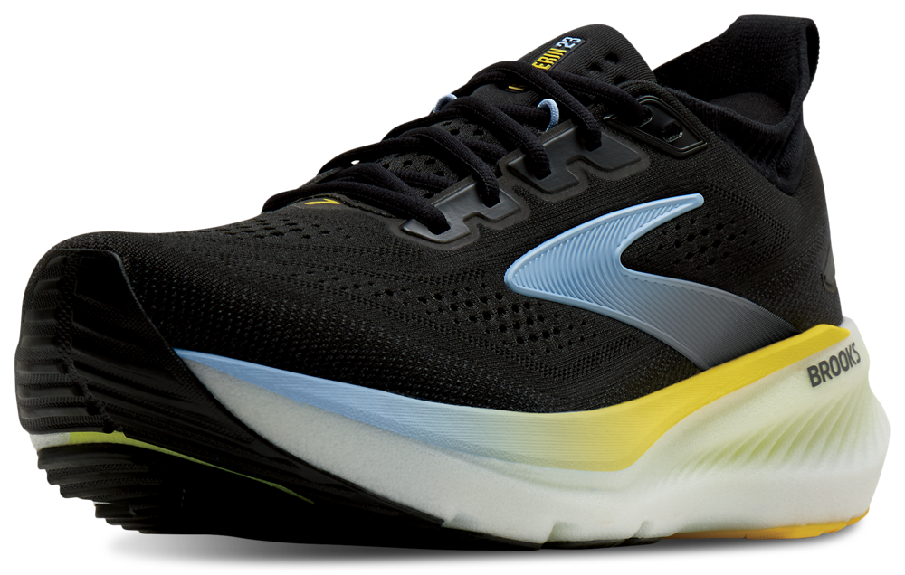 Brooks Glycerin 23 - Men's — Black/Yellow/Black — view 7