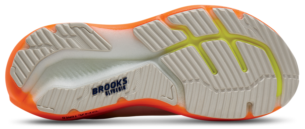 Brooks Glycerin 23 - Men's — White/Navy/White — view 5