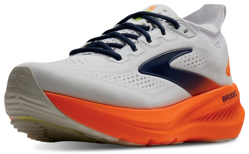 Brooks Glycerin 23 - Men's — White/Navy/White — view 7