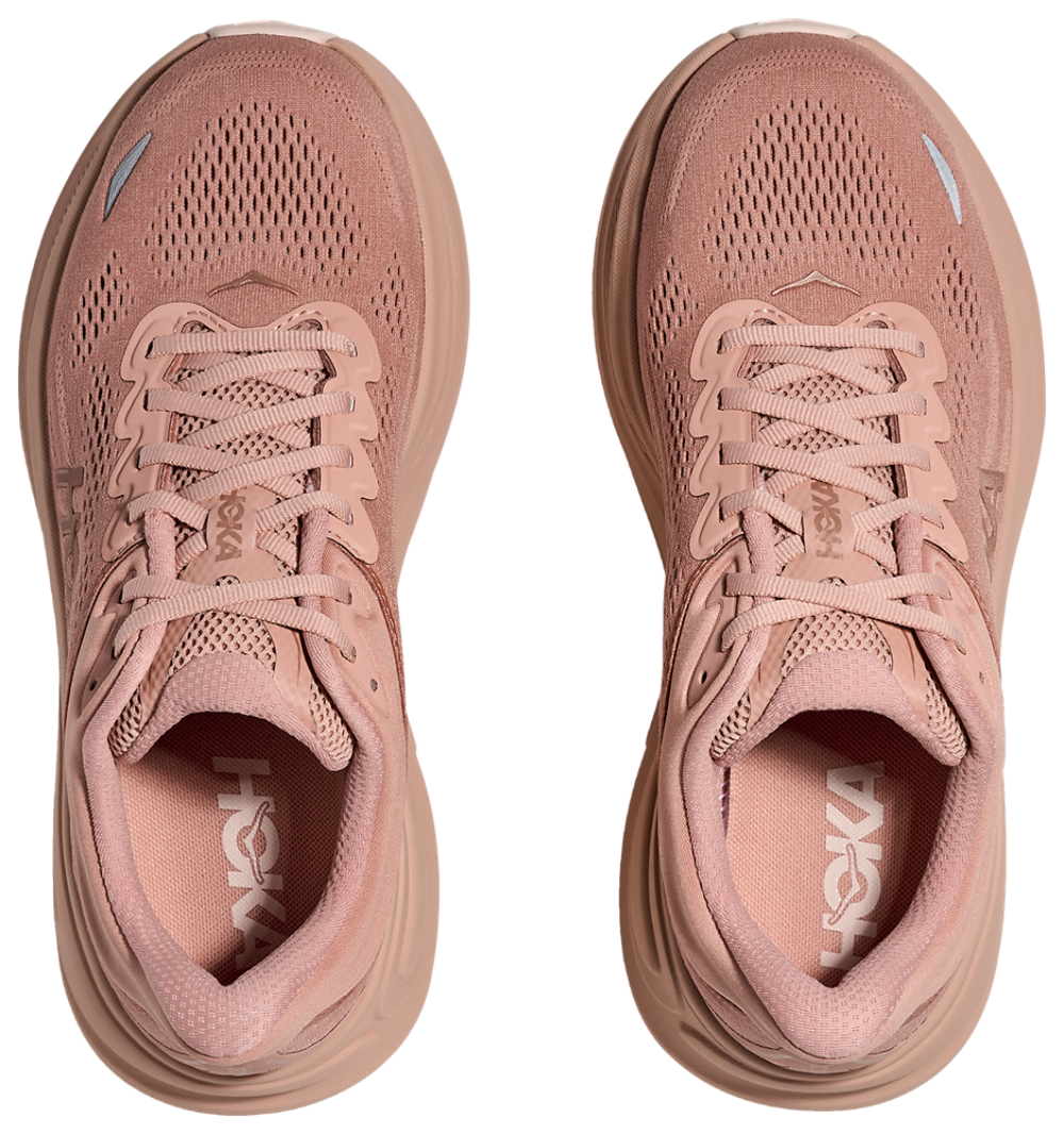 HOKA Bondi 9 - Women's — Sienna/Rose Gold — view 4