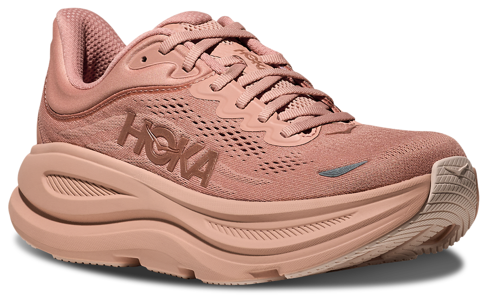 HOKA Bondi 9 - Women's — Sienna/Rose Gold — view 6