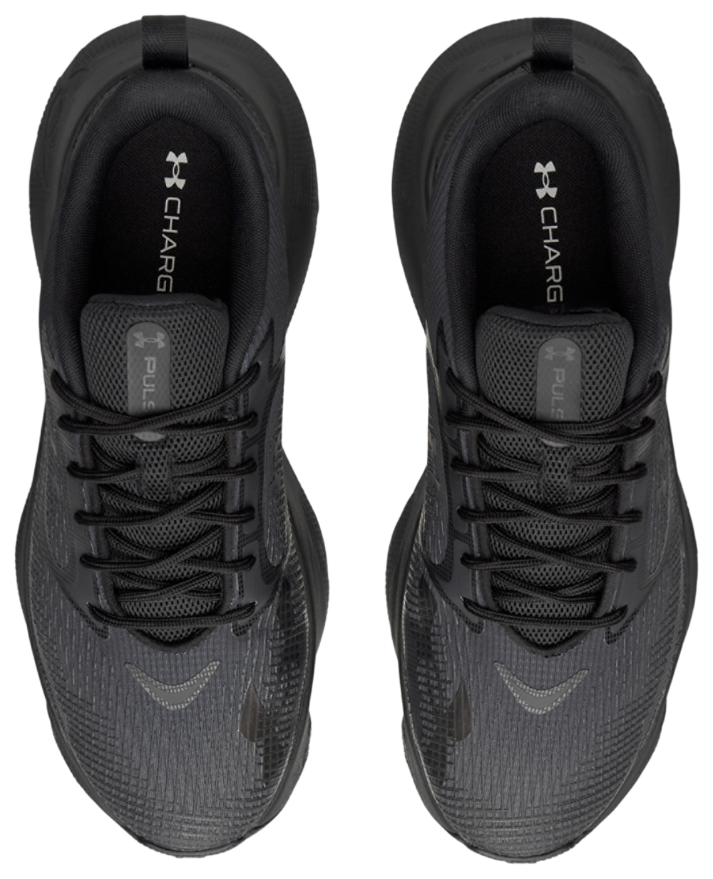 Under Armour Pulse - Men's — Gray/Black/Gray — view 4