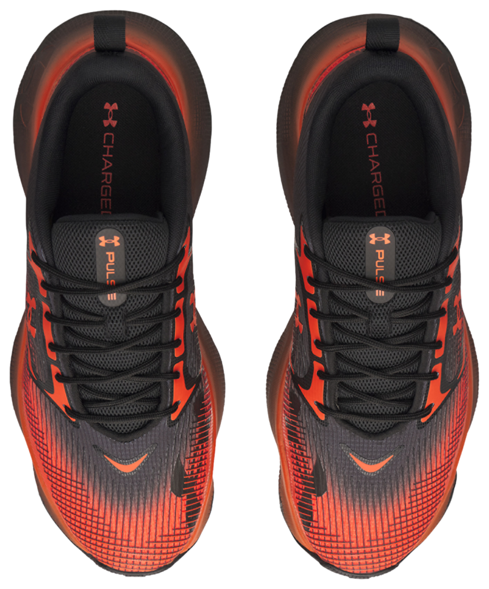 Under Armour Pulse - Men's — Orange/Black/Orange — view 4