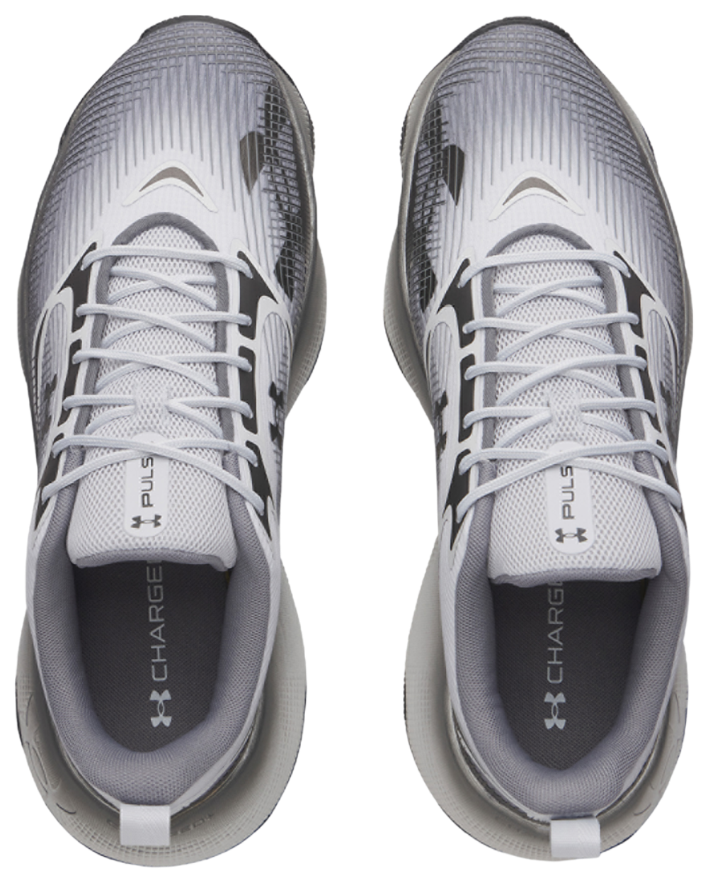 Under Armour Pulse - Men's — Gray/Gray/Black — view 4
