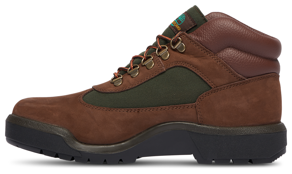 Timberland Field Boots - Men's — Brown/Green — view 2